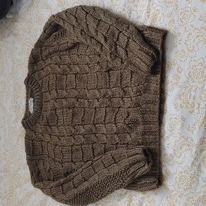 Chunky knit sweater